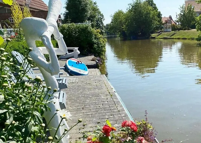 Sielblick In The Ankerhaus Am Siel Greetsiel